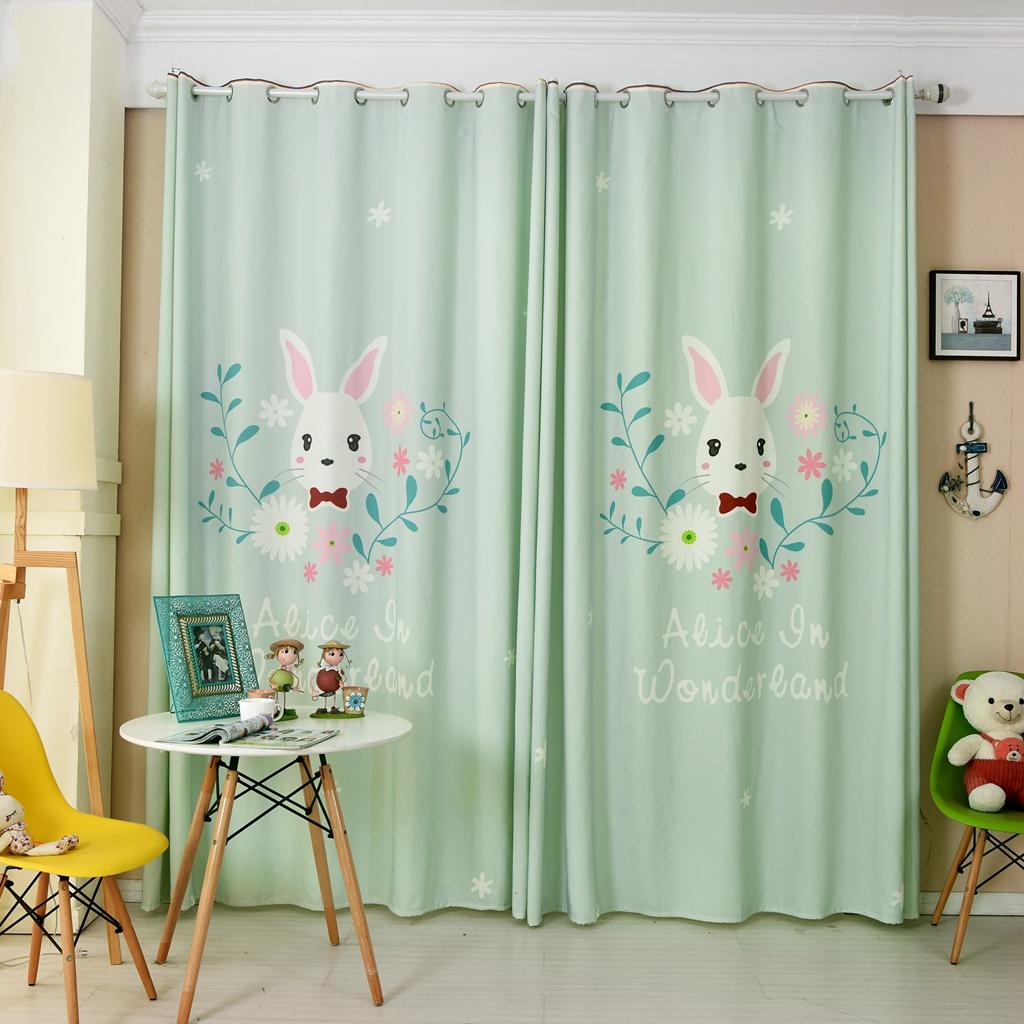 rèm phòng ngủ hình thỏ